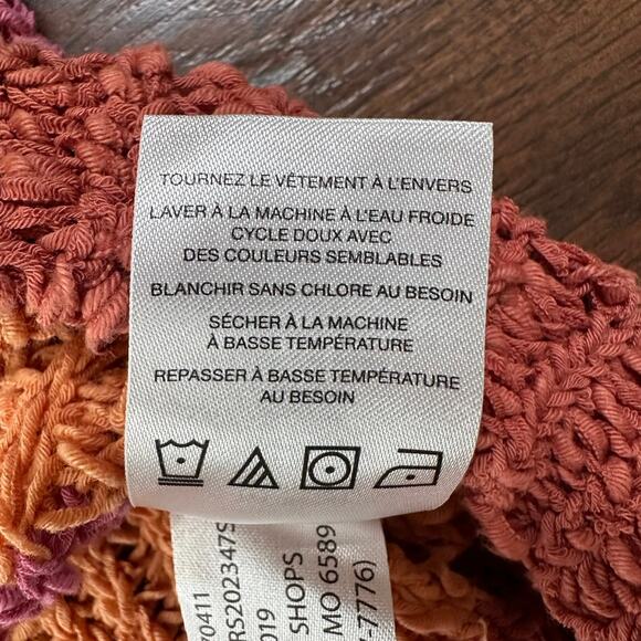 Natural Reflections Multi Colourblock Pullover Sweater Womens XL/XXL 3/4 Sleeve - Picture 6 of 8